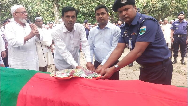 চাঁপাইনবাবগঞ্জে বীর মুক্তিযোদ্ধা মোফাজ্জল হকের ইন্তেকাল,রাষ্ট্রীয় মর্যাদায় দাফন